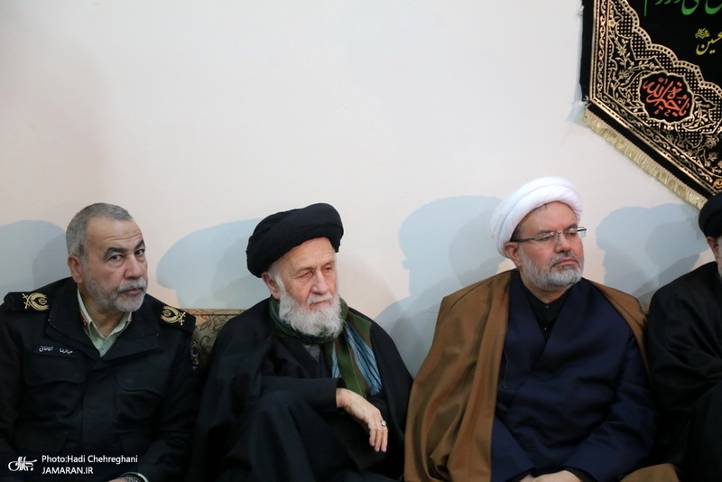 عزاداری در بیوت مراجع عظام تقلید و علما در سالروز شهادت حضرت فاطمه(س)