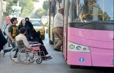 خرید پانزده دستگاه اتوبوس برای جامعه معلولین