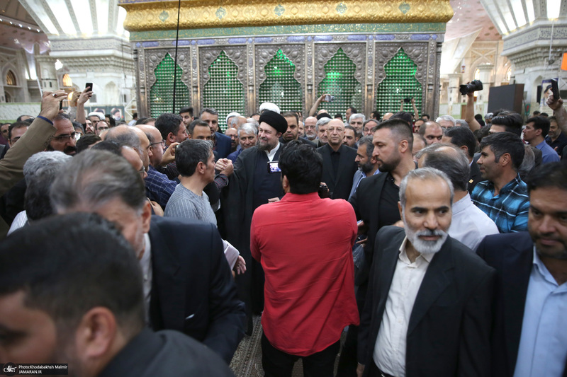 تجدید میثاق وزیر، مدیران و کارکنان وزارت علوم تحقیقات و فناوری با آرمان های امام