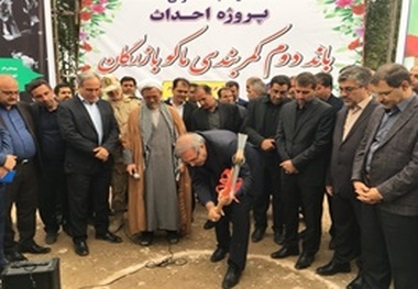 کلنگ احداث باند دوم کمربندی ماکو-بازرگان به زمین زده شد
