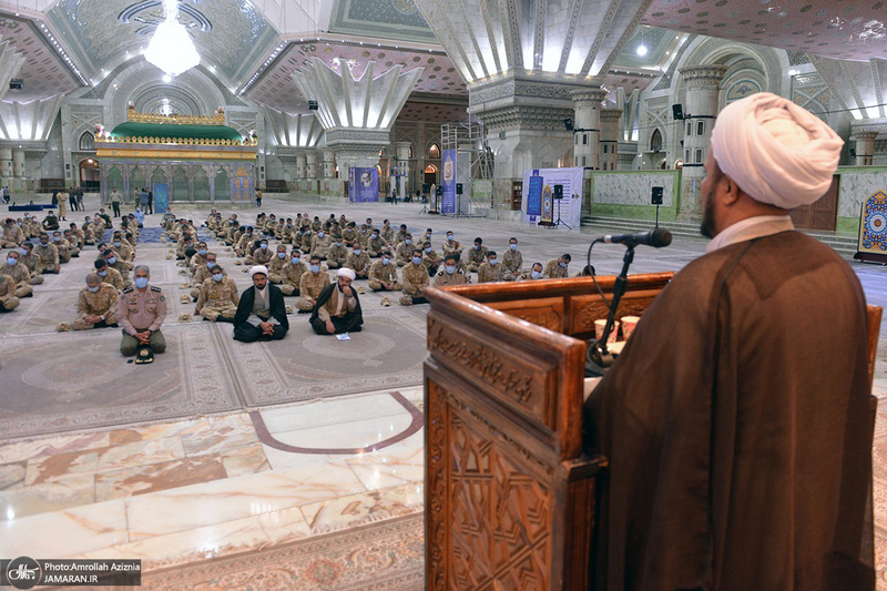 حلقه های محبت و معرفت با پرسنل وظیفه دژبان کل ارتش