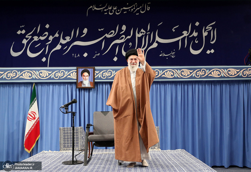 دیدار هزاران نفر از دانشجویان و دانش‌آموزان با رهبر معظم انقلاب