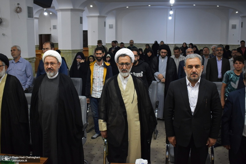 مراسم اختتامیه نمایشگاه قرآن کریم استان قم در مجتمع فرهنگی یادگار امام‎