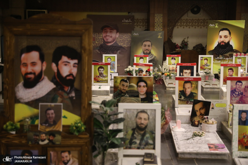 گلزار شهدای روضتین بیروت لبنان