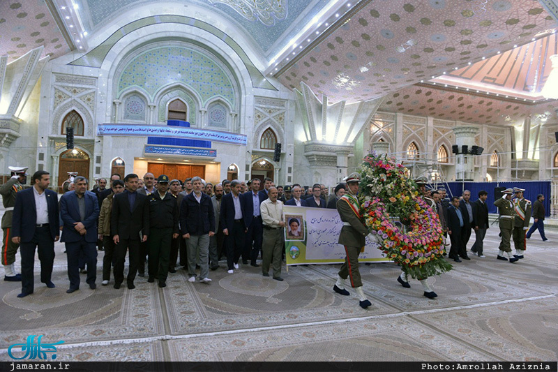تجدید میثاق رئیس و کارکنان سازمان جنگل ها مراتع و آبخیزداری کشور با آرمان های حضرت امام
