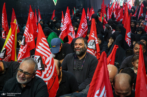 عزاداری ظهر عاشورا در جوار مقتل رهبر شهید انقلاب