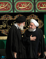 مراسم عزاداری شام شهادت حضرت فاطمه زهرا (س) در حسینیه امام خمینی