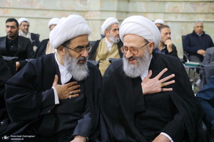 مراسم چهارمین سالگرد آیت الله العظمی صافی گلپایگانی‎ (ره)