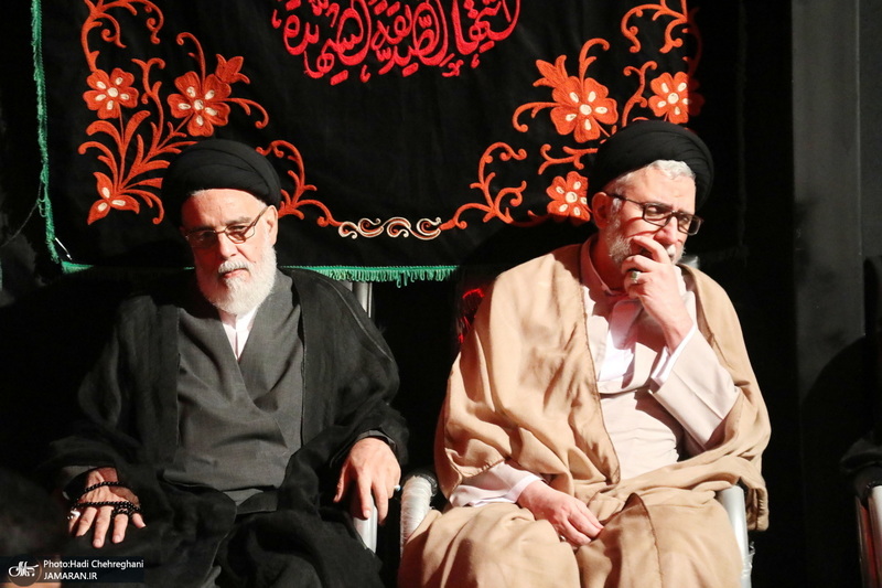 مراسم عزاداری ماه محرم در بیت مرحوم آیت الله العظمی هاشمی شاهرودی‎‎