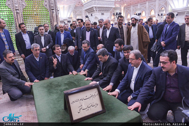 تجدید میثاق وزارتخانه ها، اصناف، نهادها، سازمان ها و اقشار مختلف مردم با آرمان های امام خمینی(س)-5