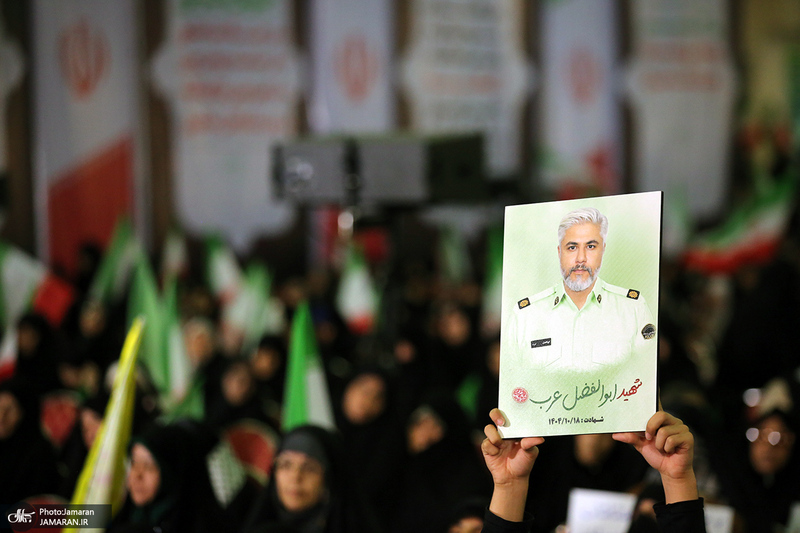 مراسم چهلم جان‌باختگان حوادث دی‌ماه