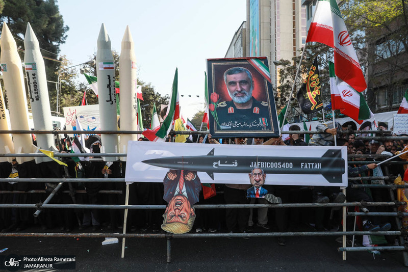 راهپیمایی باشکوه 13 آبان در تهران - 3