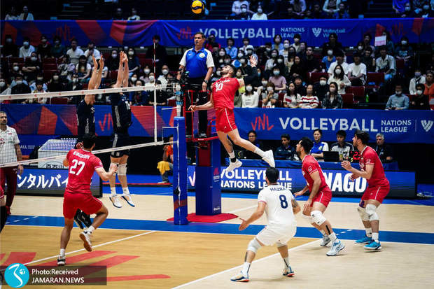 آمار بازی ایران و لهستان در لیگ ملت های والیبال| اسماعیل نژاد امتیازآورترین بازیکن شد