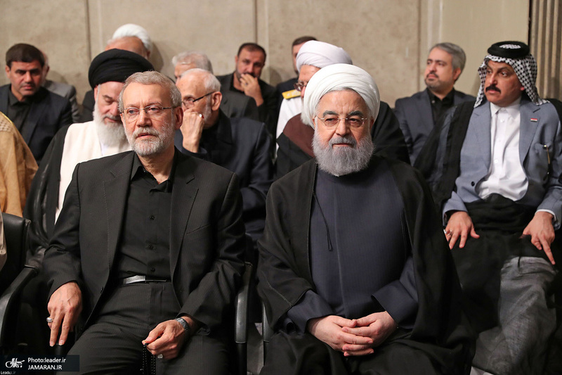 مراسم بزرگداشت رئیس‌جمهور شهید و همراهان گرامی ایشان با حضور رهبر انقلاب