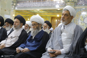نشست دوره ای اساتید سطوح عالیه و خارج حوزه علمیه قم‎