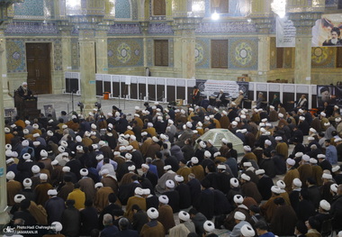  مراسم بزرگداشت آیت الله موسوی بجنوردی (ره) در قم