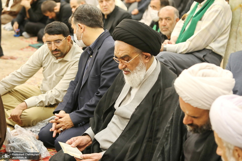 مراسم بزرگداشت مرحوم حاج محمد تقی انصاریان‎ در مسجد اعظم قم