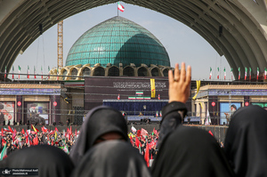 مراسم وداع با رهبر شهید انقلاب در مصلی تهران -3