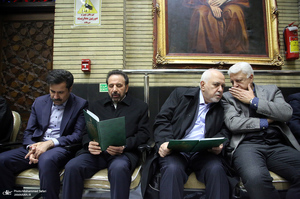 مراسم ترحیم مادر محمد شریعتمداری