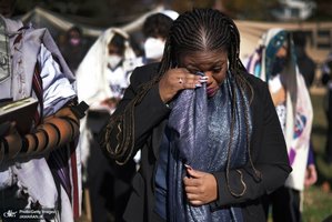 دعای یهودیان واشنگتن برای آتش بس در غزه