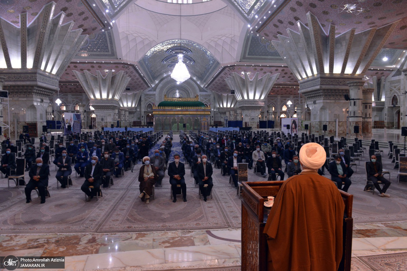 تجدید میثاق مسئولان بنیاد شهید و امور ایثارگران با آرمان های حضرت امام(س)