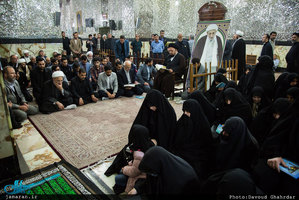 بزرگداشت چهارمین سالگرد ارتحال آیت الله مهدوی کنی(ره) در حرم حضرت عبدالعظیم حسنی