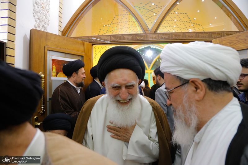 مراسم ختم همسر شهید آیت الله سید مصطفی خمینی (ره) -1