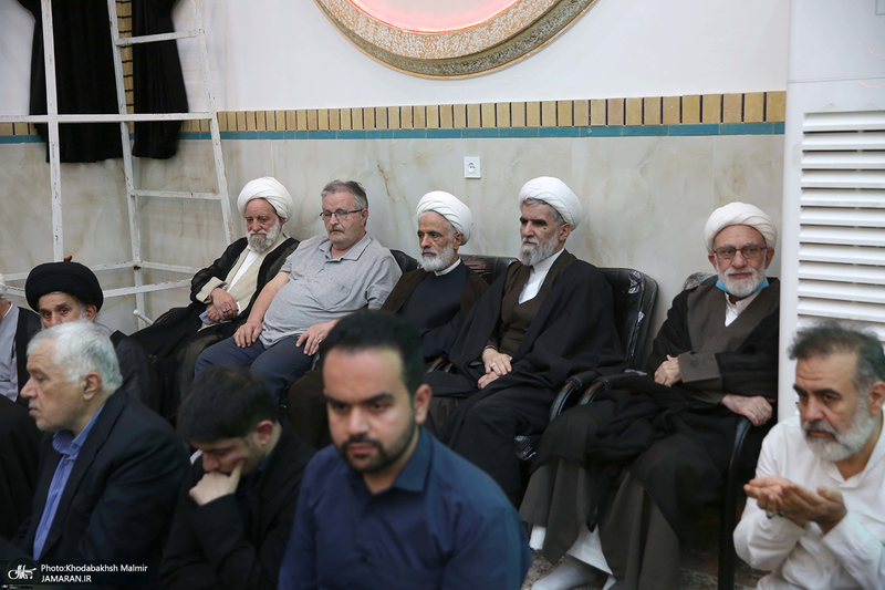 مراسم ختم همسر شهید آیت الله سید مصطفی خمینی (ره) -2