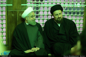 تجدید میثاق رئیس جمهور و اعضای هیئت دولت با آرمان های حضرت امام(س) 