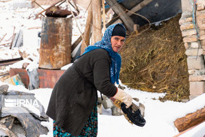 وضعیت زلزله زدگان بخش قطور شهرستان خوی