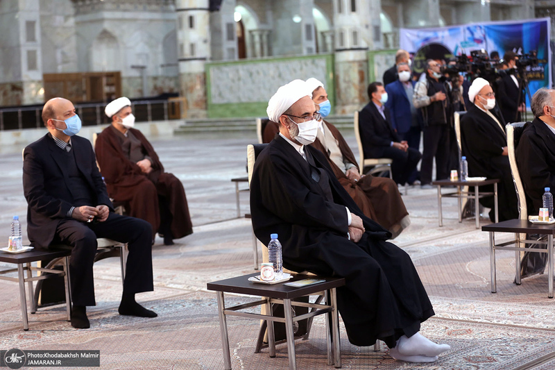 تجدید میثاق رئیس قوه قضاییه و مسئولان قضایی با آرمان‌های امام خمینی(س)