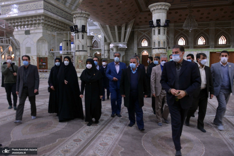 تجدید میثاق اعضای شورای اسلامی استان تهران با آرمان های حضرت امام(س)