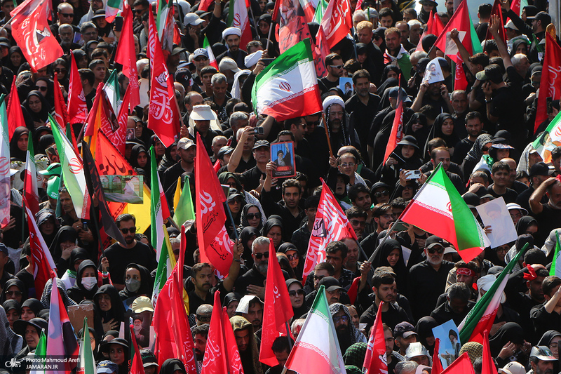مراسم تشییع پیکر مطهر رهبر شهید انقلاب در تهران -4
