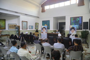 محفل ادبی با حضور استاد مجاهدی در مجتمع یادگار امام (س) قم