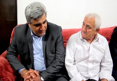 عیادت استاندار گیلان از کشاورز گیلانی و کاشف رقم برنج « هاشمی»