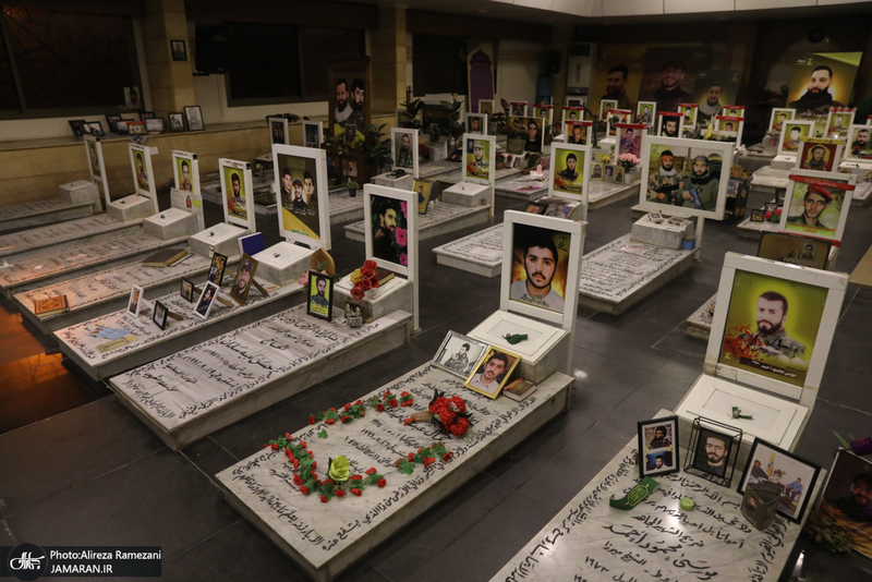 گلزار شهدای روضتین بیروت لبنان