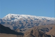 نخستین برف پاییزی، شیرکوه در استان یزد را سفیدپوش کرد