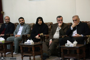 دیدار وزیر و مدیران ارشد وزارت نیرو با سید حسن خمینی