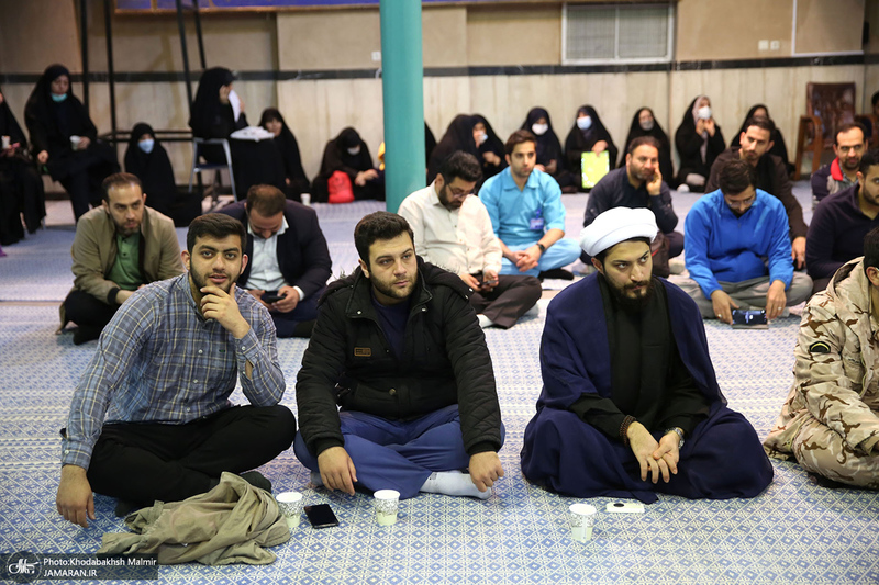 مراسم جشن نیمه شعبان در حسینیه جماران‎‎