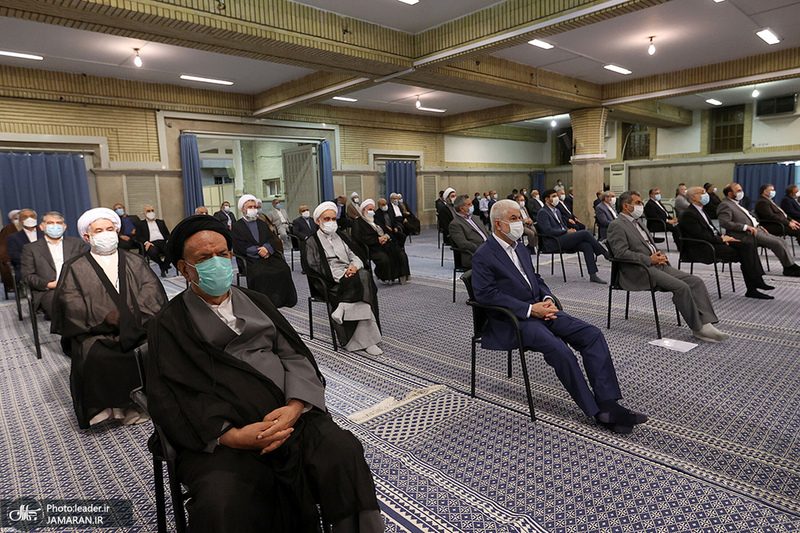 مراسم تنفیذ حکم سیزدهمین دوره ریاست جمهوری اسلامی ایران‌ توسط رهبر انقلاب