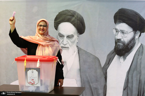 مرحله دوم انتخابات ریاست جمهوری چهاردهم در حسینیه جماران - 5