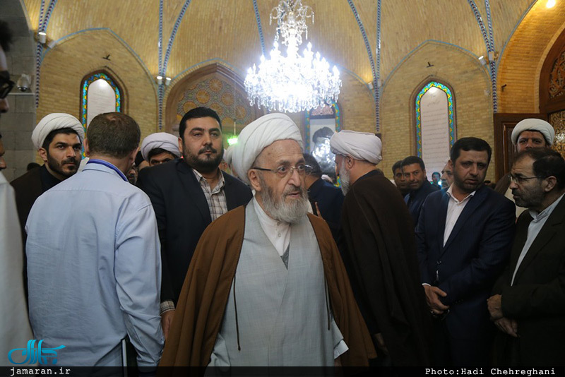مراسم سالگرد ارتحال آیت الله العظمی بهجت(ره) و بزرگداشت آیت الله ایمانی در قم