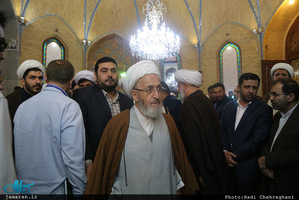 مراسم سالگرد ارتحال آیت الله العظمی بهجت(ره) و بزرگداشت آیت الله ایمانی در قم