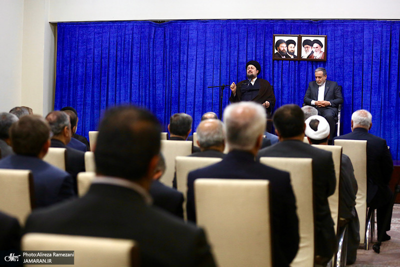 مراسم تجدید میثاق اعضا و کارکنان وزارت امور خارجه-2