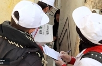 توزیع 25 هزار بسته بهداشتی مقابله با کرونا توسط هلال احمر