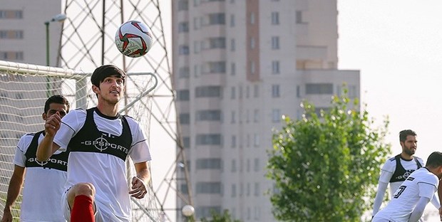 تمرین تیم ملی فوتبال با حضور 5 بازیکن+ تصاویر
