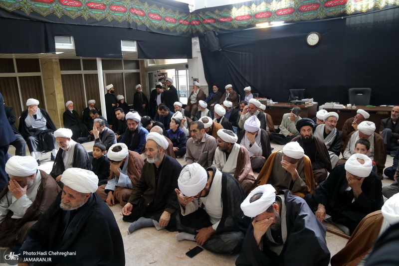 مراسم عزاداری شهادت امام رضا(ع) در بیوت مراجع عظام تقلید