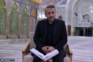 مراسم شب اربعین حسینی در حرم مطهر امام خمینی(س)