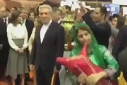  بازدید پادشاه اسپانیا و همسرش از غرفه گردشگری ایران