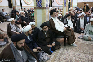 مراسم ختم همسر شهید آیت الله سید مصطفی خمینی (ره) -2